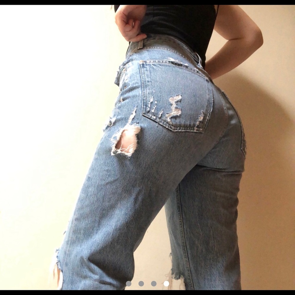 Agolde 90’s high rise loose fit in Fall Out